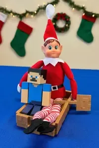 Rampenissen og Minecraft-Mike.